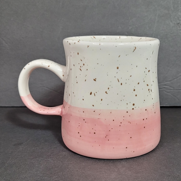 Peyton & Parker Other - Speckled Pink & Cream Coffee Mug 💝 NWOT
